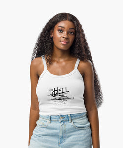 Drive Like Hell Yeah Micro Rib Tank Top