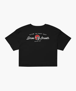 Drive Smooth Stitched Front Crop Top