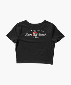 Drive Smooth Stitched Front Crop Top