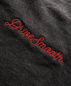 Drive Smooth Stitched Front Tee - Black