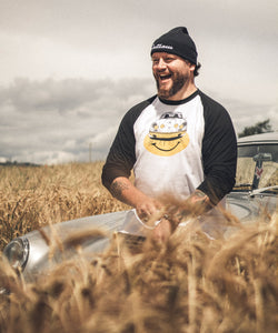 Happy ST Baseball Tee