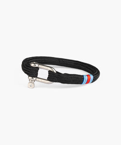 Martini Stripes Inspired Black Men's Rope Bracelet Best Gifts