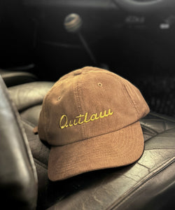 Outlaw Script Corduroy Hat