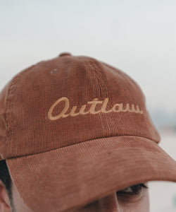 Outlaw Script Corduroy Hat