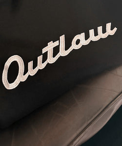 Outlaw Script Embroidered Sweatshirt