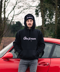 Outlaw Script Double Knit Beanie