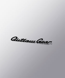 Outlaw Gear Script Decal