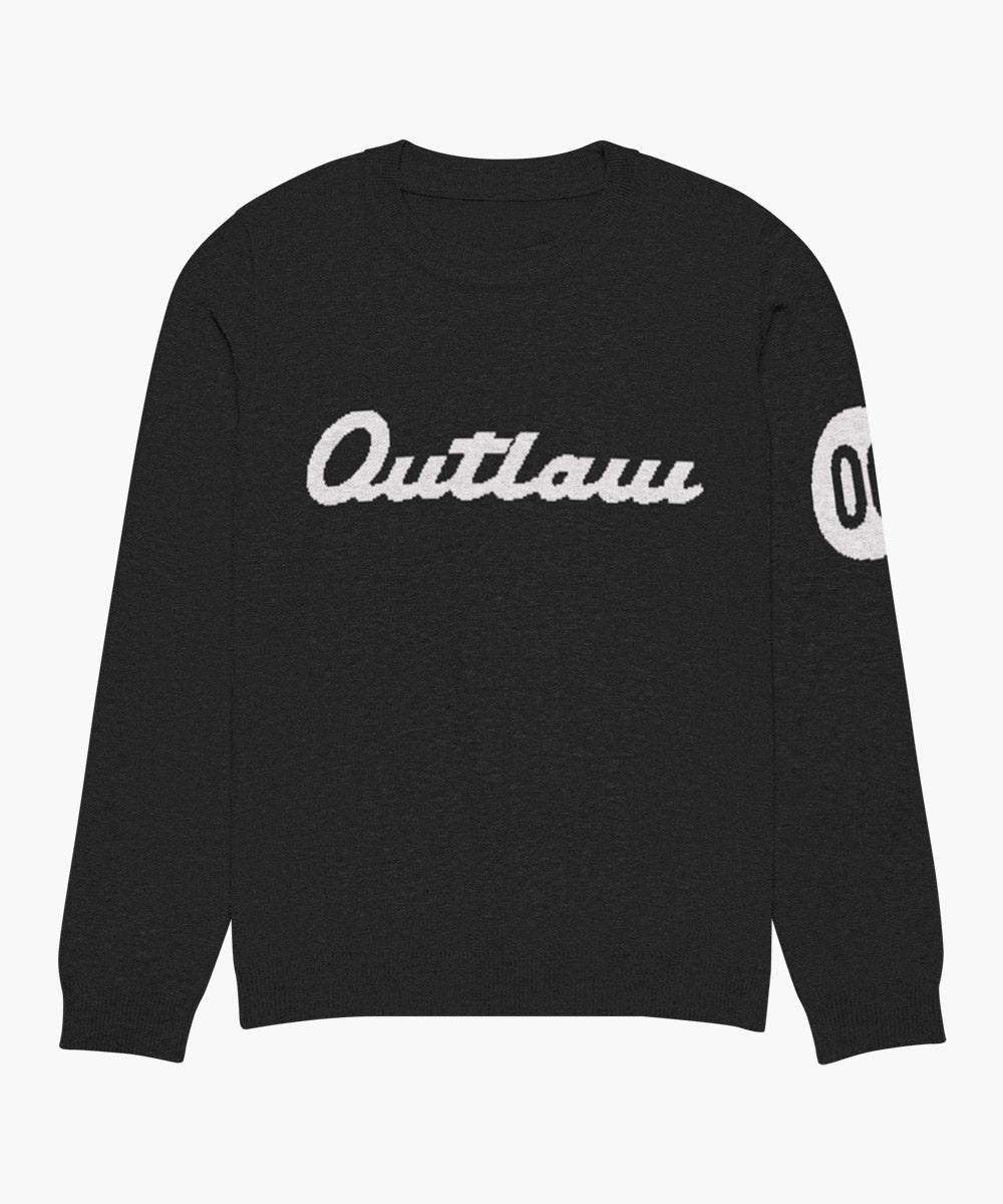 Outlaw Script Knitted Sweater – OutlawGear™