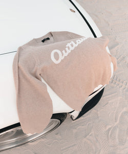 Outlaw Script Knitted Sweater