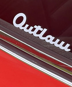 Outlaw Gear Script Decal