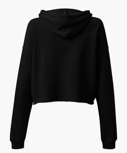 Outlaw Script Crop Hoodie