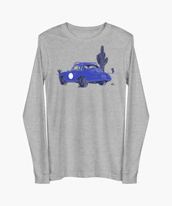 356 Desert Outlaw Grey & Indigo Longsleeve Shirt