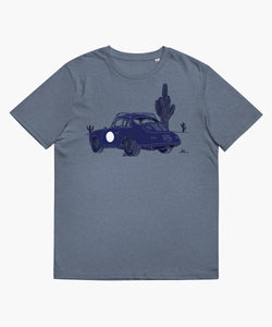 356 Porsche Desert Outlaw Heather T-Shirt