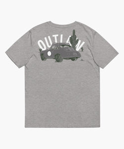 356 Porsche Desert Outlaw Green & Grey T-Shirt