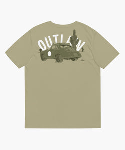 356 Porsche Desert Outlaw Olive Green Men Premium T-Shirt