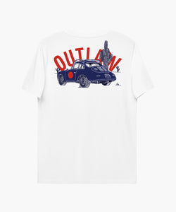 Womens Desert Outlaw White T-Shirt