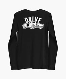 Mono 911 Porsche Drive Black & White Longsleeve Shirt