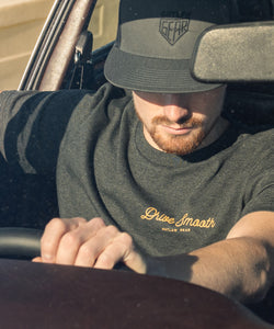 Drive Smooth Black & Gold Premium T-Shirt