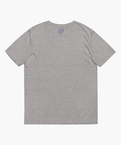 Mobil Fun Organic Cotton Heather Grey Cotton T-Shirt 