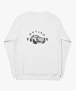 911 Porsche Vintage Racer On Premium White Sweatshirt